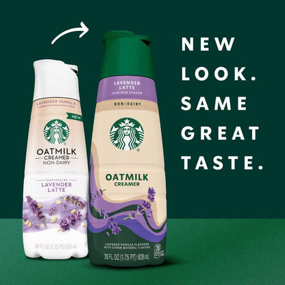 Starbucks Lavender Oat Milk Creamer 28oz Btl