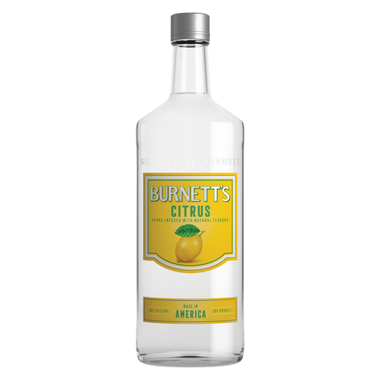 Burnetts Citrus Vodka 750 Ml