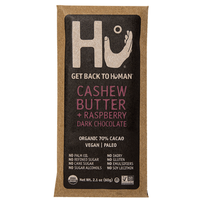 Hu Dark Chocolate Cashew Butter and Raspberry Bar 2.1oz