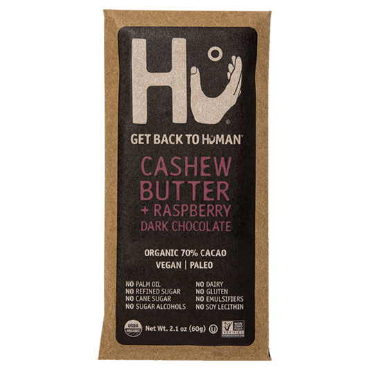Hu Dark Chocolate Cashew Butter and Raspberry Bar 2.1oz