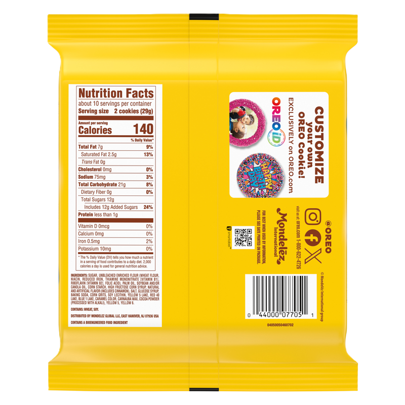 OREO Churro Creme Sandwich Cookies, Limited Edition, 10.68 oz