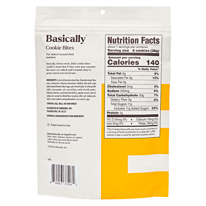 Basically Salted Caramel Cookie Bites