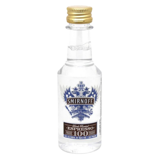 Smirnoff Dark Roasted Espresso Vodka 50ml  (70 Proof)