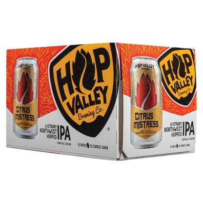 Hop Valley Citrus Mistress IPA 6pk 12oz Can