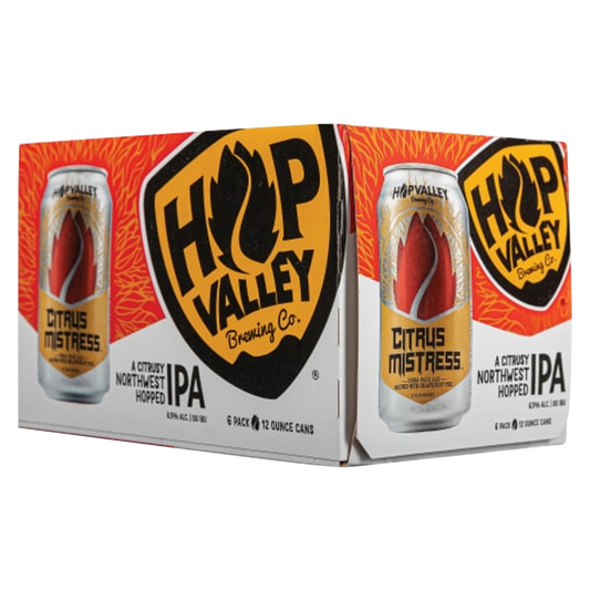 Hop Valley Citrus Mistress IPA 6pk 12oz Can