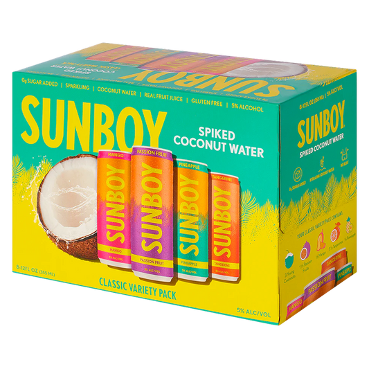 SUNBOY Classic Variety Pack 8pk 12oz Can