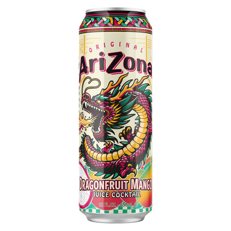 Arizona Dragonfruit Mango 22oz Can
