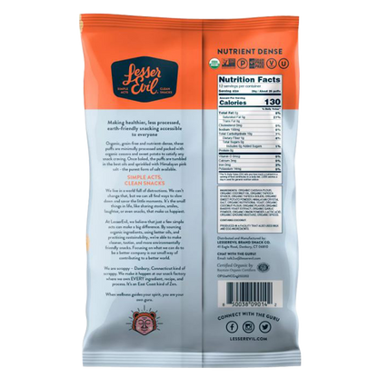 Lesser Evil "No Cheese" Cheesiness Paleo Puffs 5oz