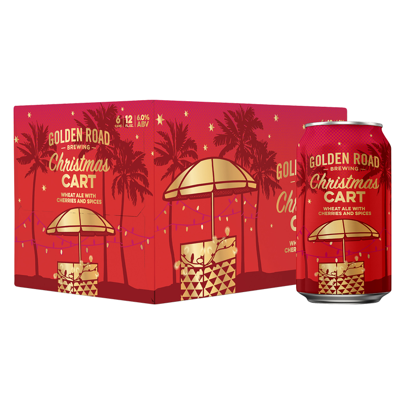 Golden Road Brewing Christmas Cart 6pk 12oz Can