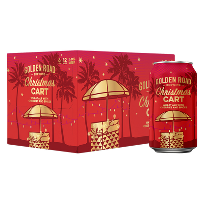 Golden Road Brewing Christmas Cart 6pk 12oz Can