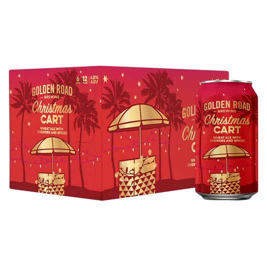 Golden Road Brewing Christmas Cart 6pk 12oz Can