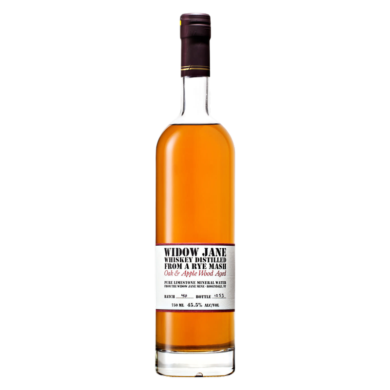 Widow Jane Apple Wood Straight Rye Whiskey 750ml