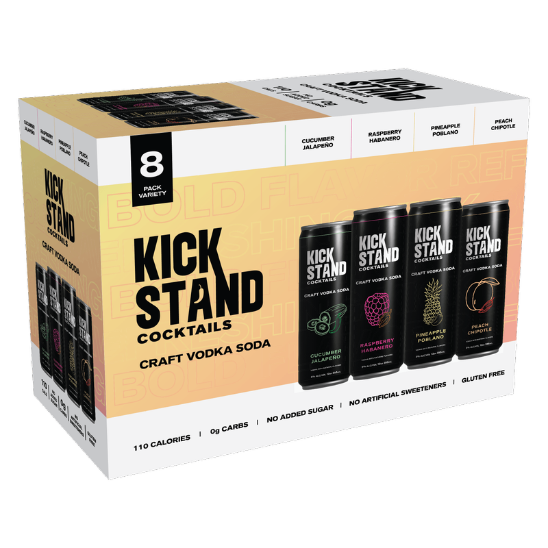 Kickstand Cocktails Variety Pack 8pk 12oz Can