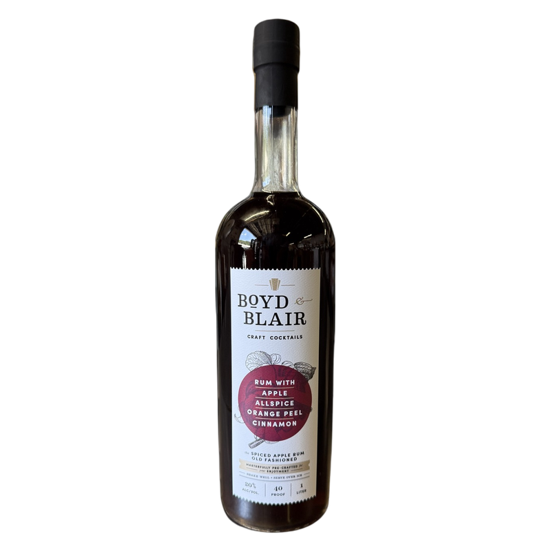Boyd & Blair Spiced Apple Rum Old Fashioned 1L (40 Proof)