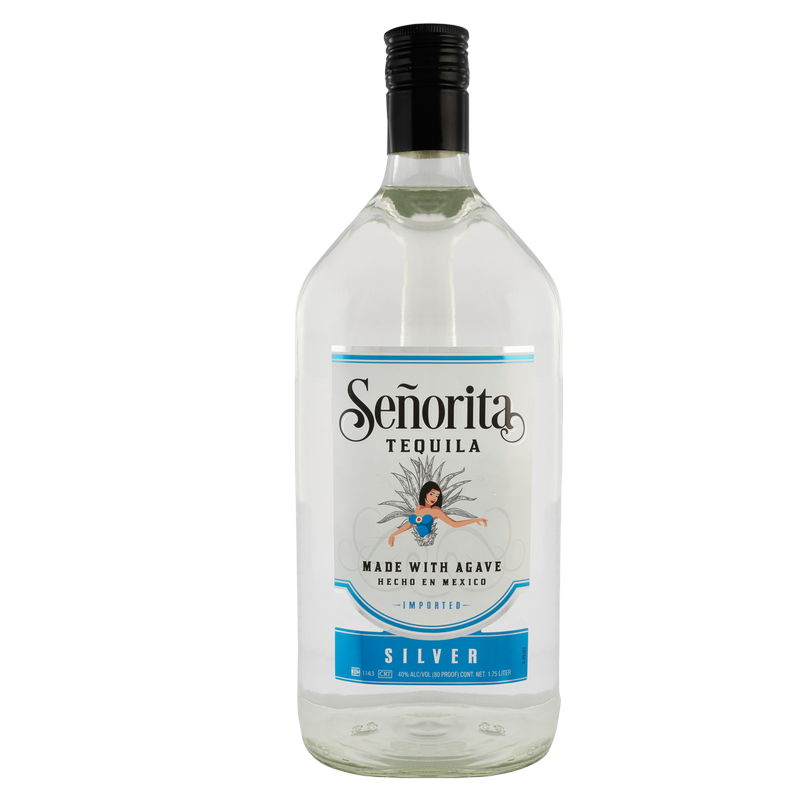 Senorita Silver Tequila 1.75L (80 Proof)