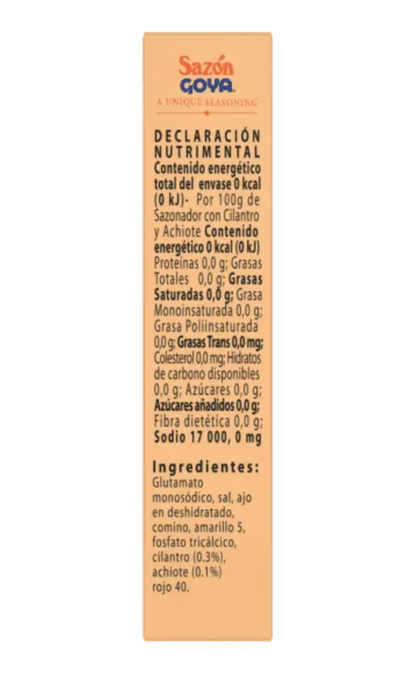 Goya Sazón Coriander & Annatto Seasoning 1.41oz