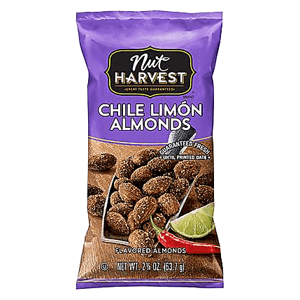 Nut Harvest Chile Limon Almonds 2.25oz
