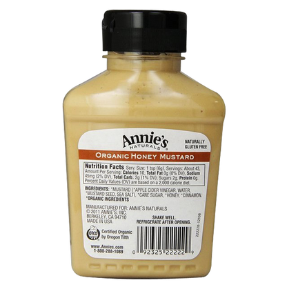 Annie's Organic Honey Mustard 9oz
