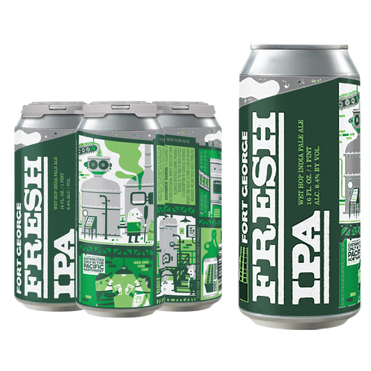 Fort George Fresh Hop IPA 4pk 16oz