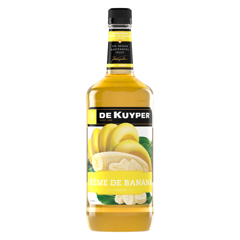 DeKuyper Creme de Banana 1L Bottle
