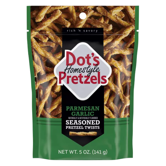 Dot's Pretzels Parmesan Garlic, 5oz