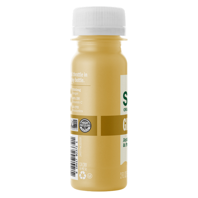 Suja Organics Ginger Shot 2oz Btl