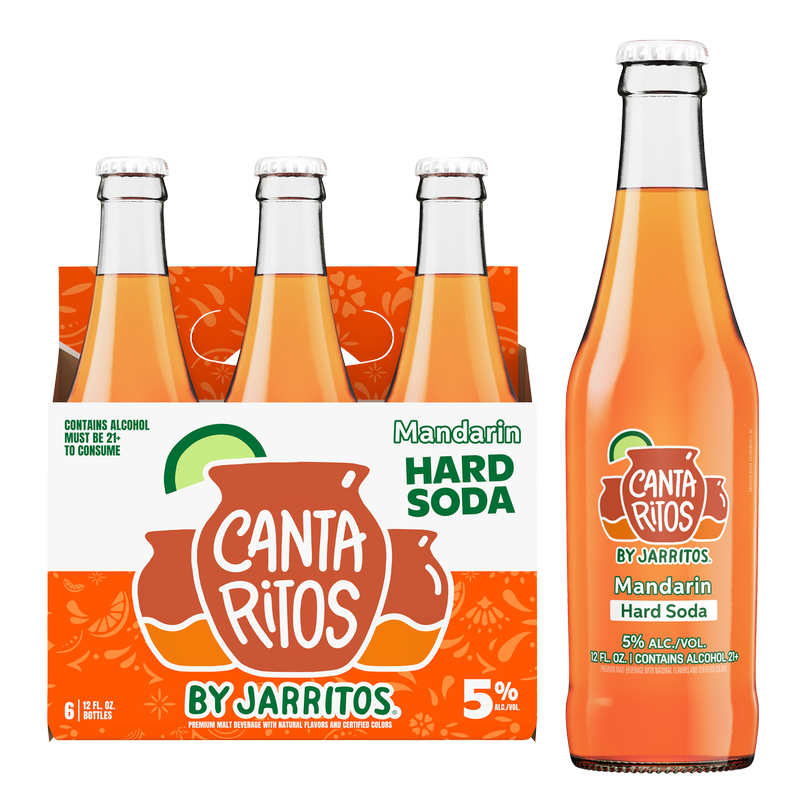 Cantaritos Hard Mandarin 6pk 12oz Btl 5% ABV