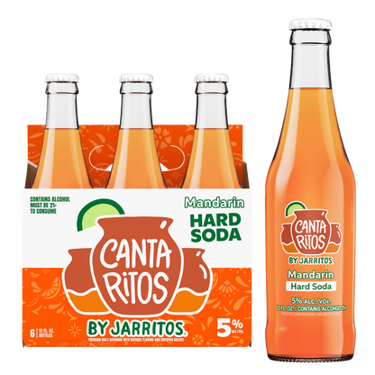 Cantaritos Hard Mandarin 6pk 12oz Btl 5% ABV