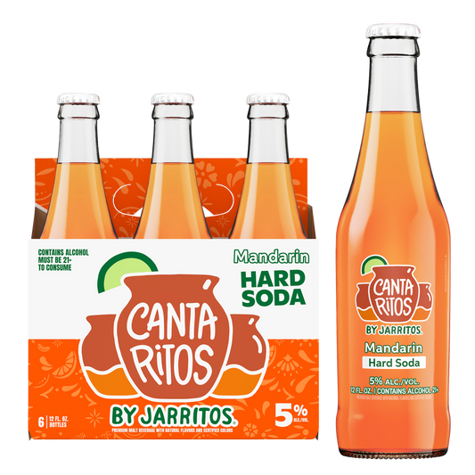 Cantaritos Hard Mandarin 6pk 12oz Btl 5% ABV