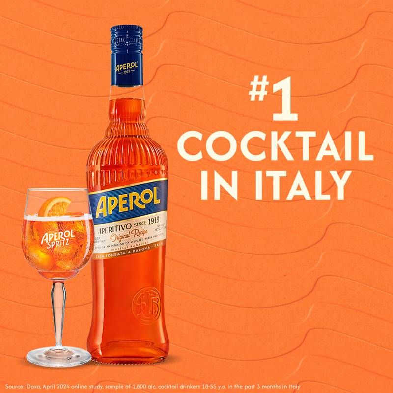 Aperol Aperitivo Liqueur 1L (22 Proof)