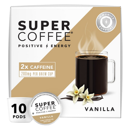 Super Coffee Vanilla Super Pods 10ct