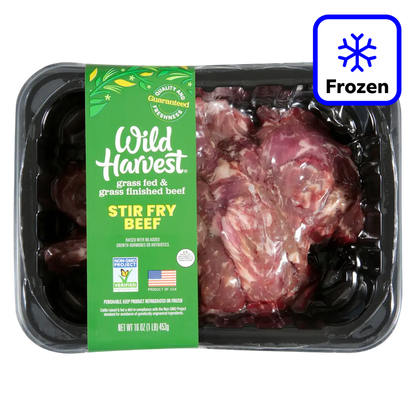 Grass Fed Stir Fry Beef (Frozen) - 16oz