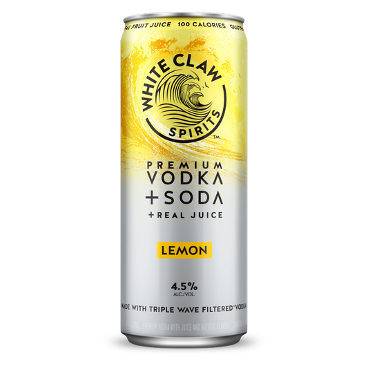 White Claw Vodka + Soda Lemon 12oz Can 4.5% ABV