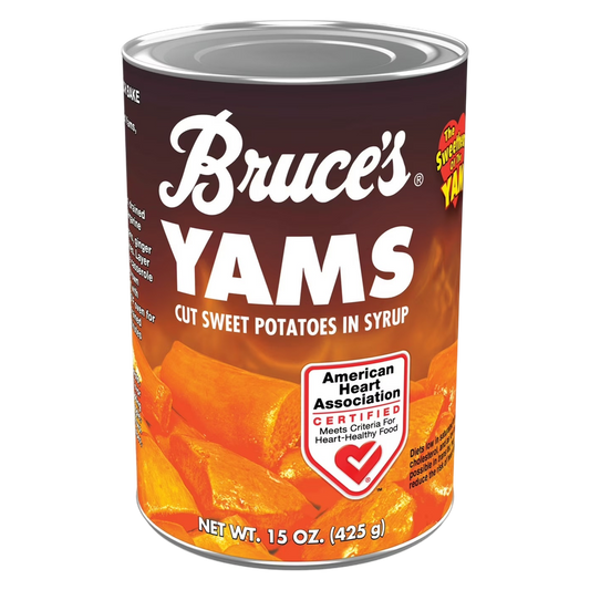 Bruce's Yams Cut Sweet Potatoes in Syrup  15oz