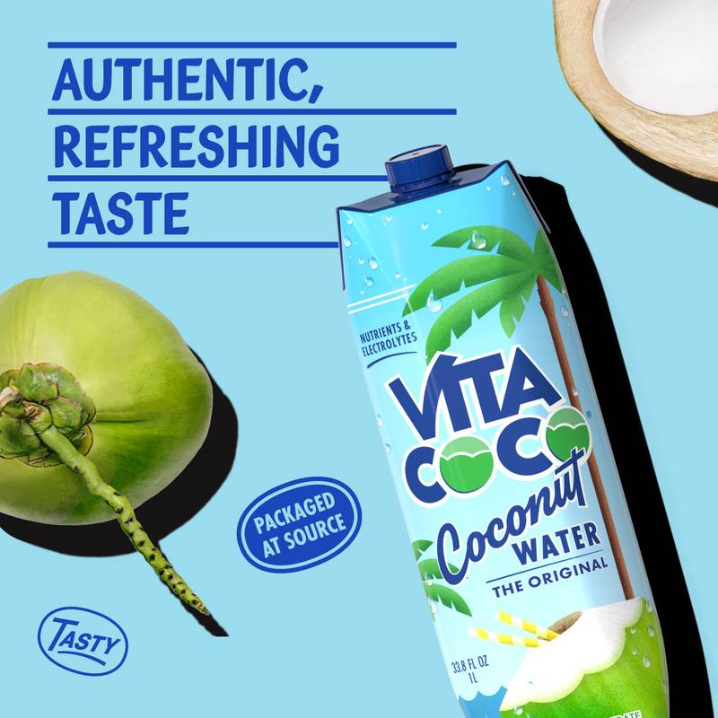 Vita Coco Pure Coconut Water 1L Ctn