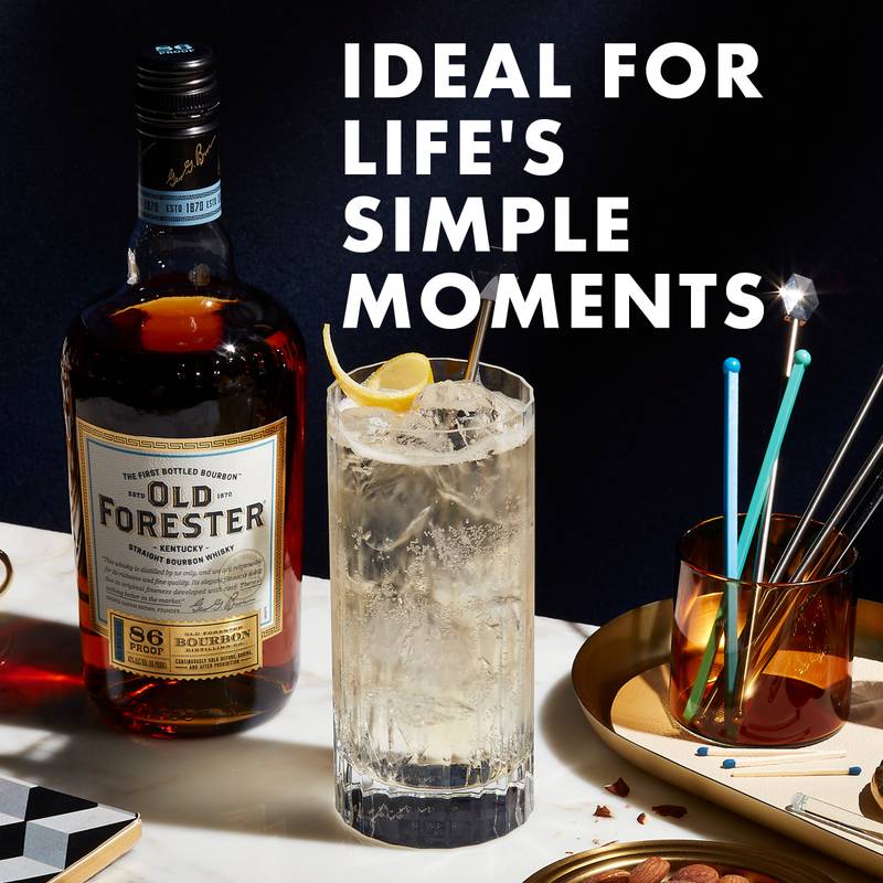 Old Forester Bourbon Pet 375 ml (80 Proof)