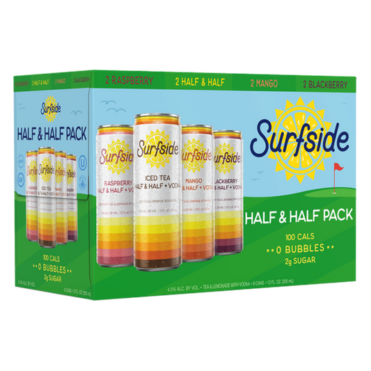 Surfside Half and Half Variety Pack 8pk 12oz Can