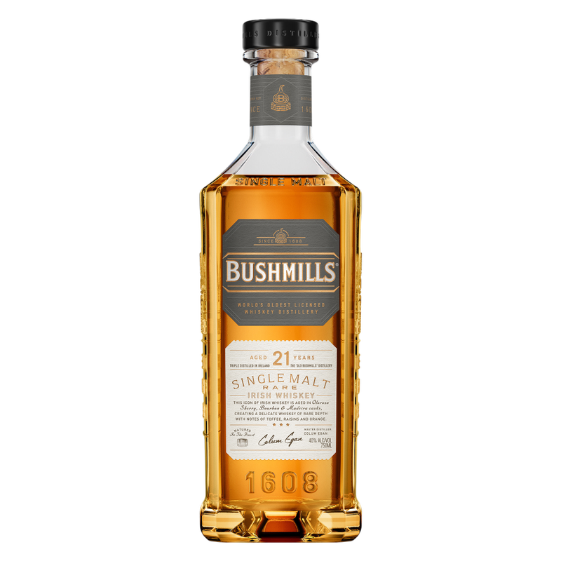 Bushmills 21 Year Irish Whiskey 750ml (80 Proof)