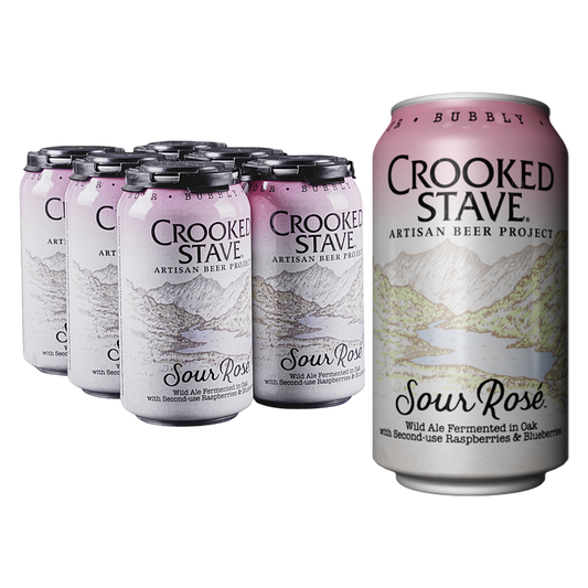 Crooked Stave Sour Rose 6pk 12oz Can 4.5% ABV