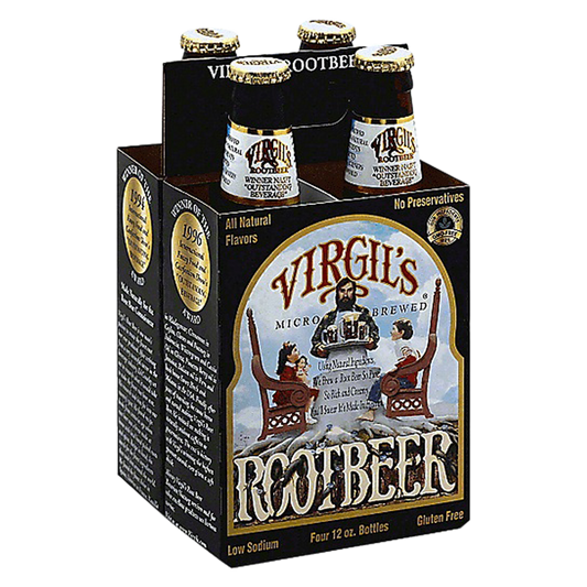 Virgil's Root Beer 4pk 12oz Btl