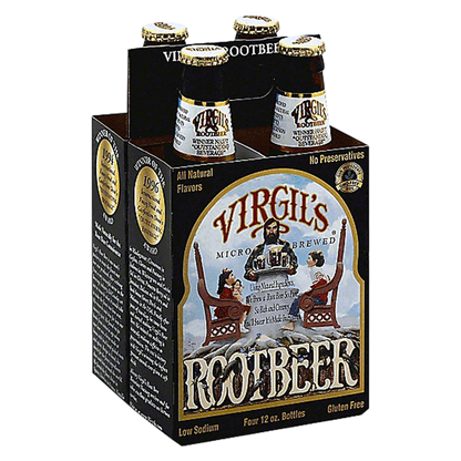 Virgil's Root Beer 4pk 12oz Btl