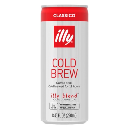 Illy Classico Cold Brew 8.5oz Can