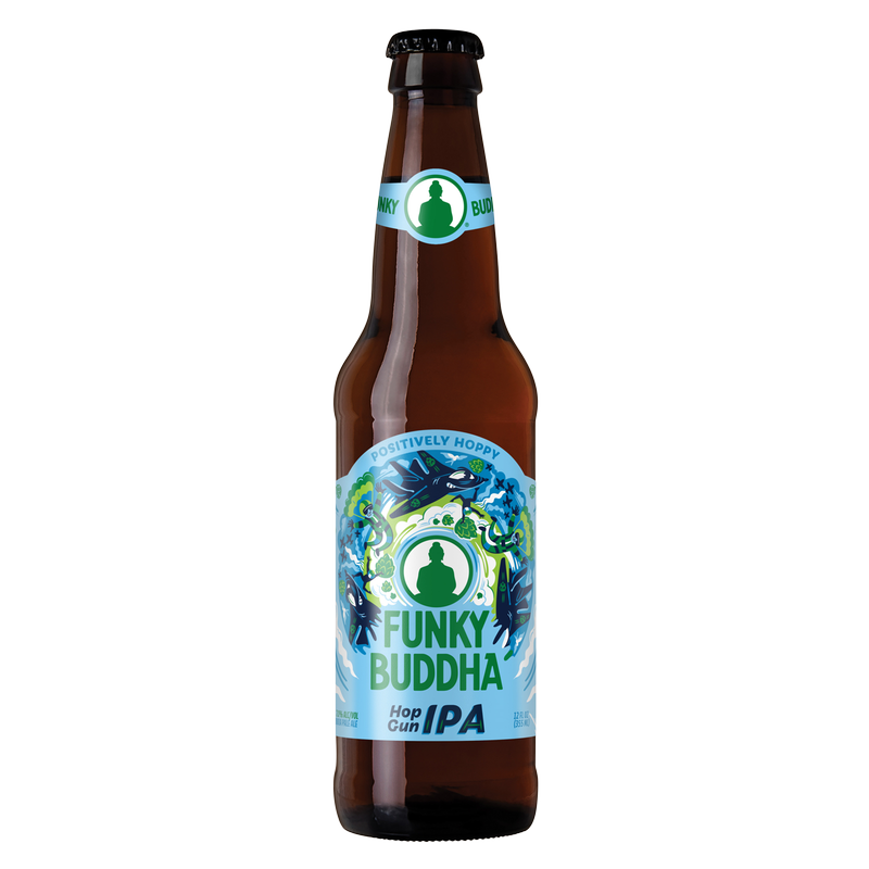 Funky Buddha Hop Gun IPA 6pk 12oz Btl 7.0% ABV