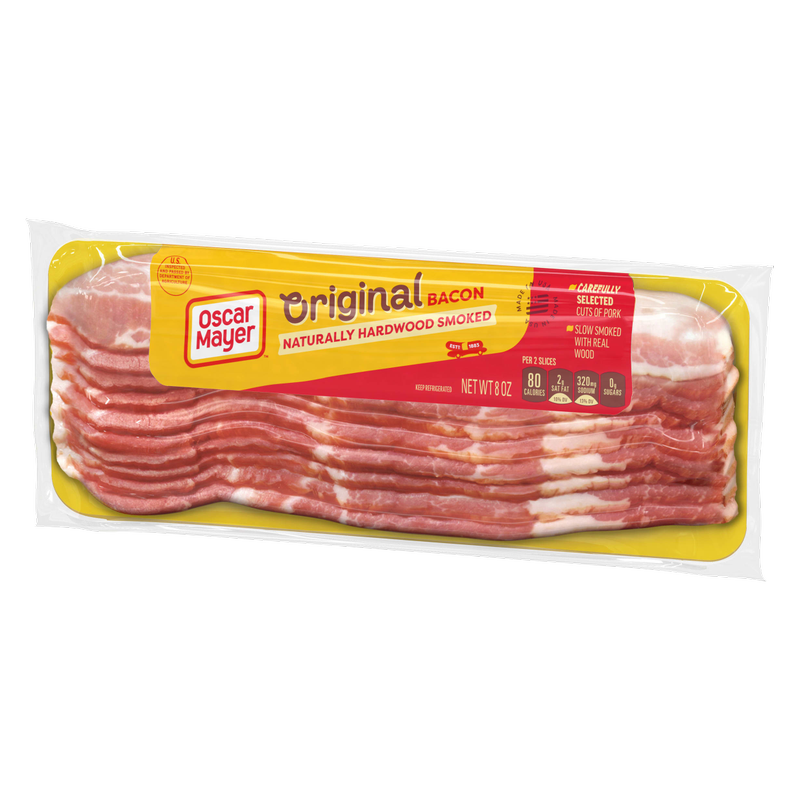 Oscar Mayer Naturally Hardwood Smoked Bacon -  8oz
