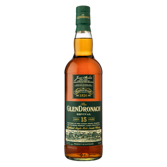 Glendronach Revival 15yr Single Malt Scotch 750ml