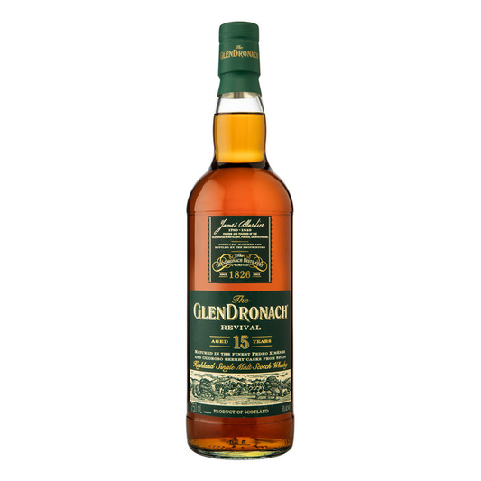 Glendronach Revival 15yr Single Malt Scotch 750ml