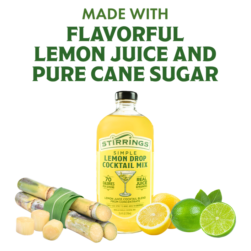 Stirrings Lemon Drop 750ml Btl