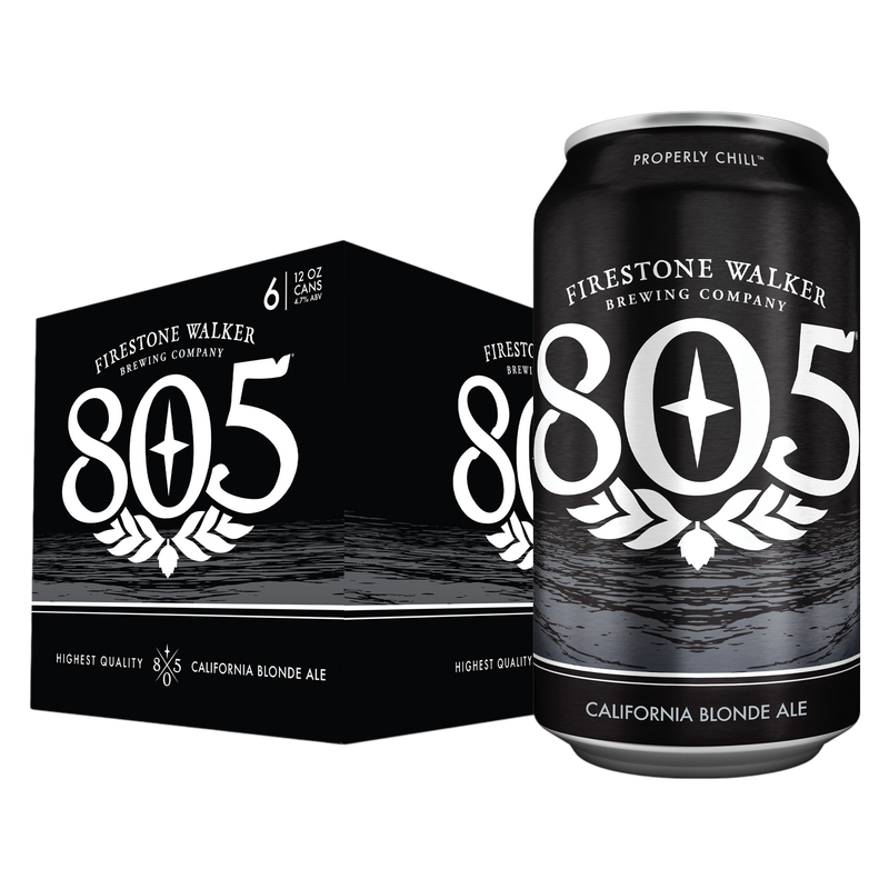 Firestone Walker 805 Blonde Ale 6pk 12oz Can 4.7% ABV