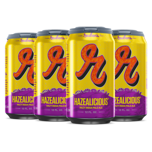 Reuben's Hazealicious IPA 6pk 12oz Can 6.0% ABV