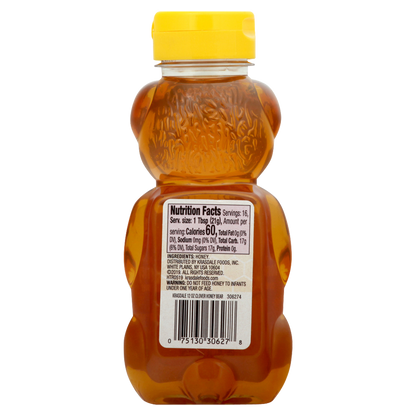 Pure Honey Bear Squeeze Bottle 12oz